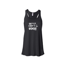 Load image into Gallery viewer, Eat Sleep Camp Repeat Tank Top