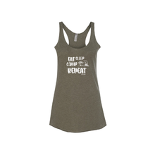 Load image into Gallery viewer, Eat Sleep Camp Repeat Tank Top