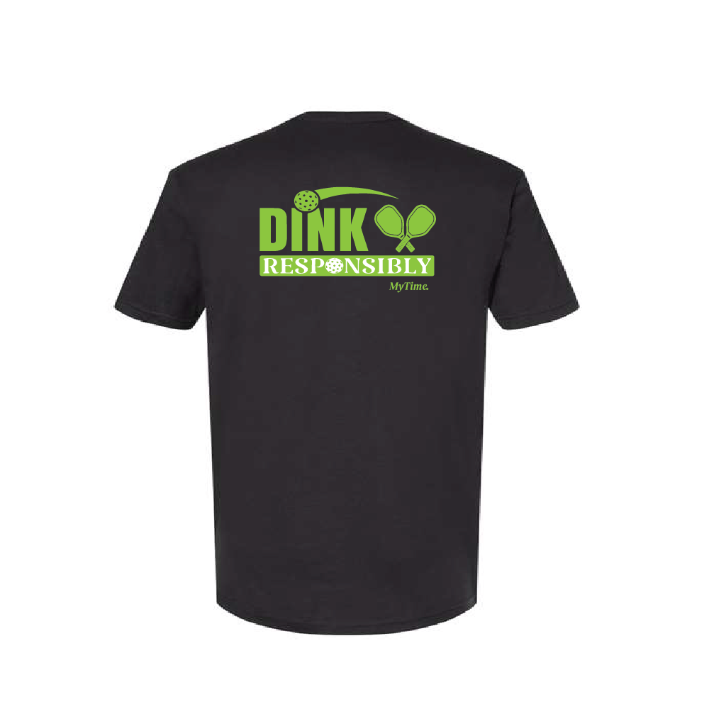 Dink Responsibly Pickleball Short Sleeve T-Shirt