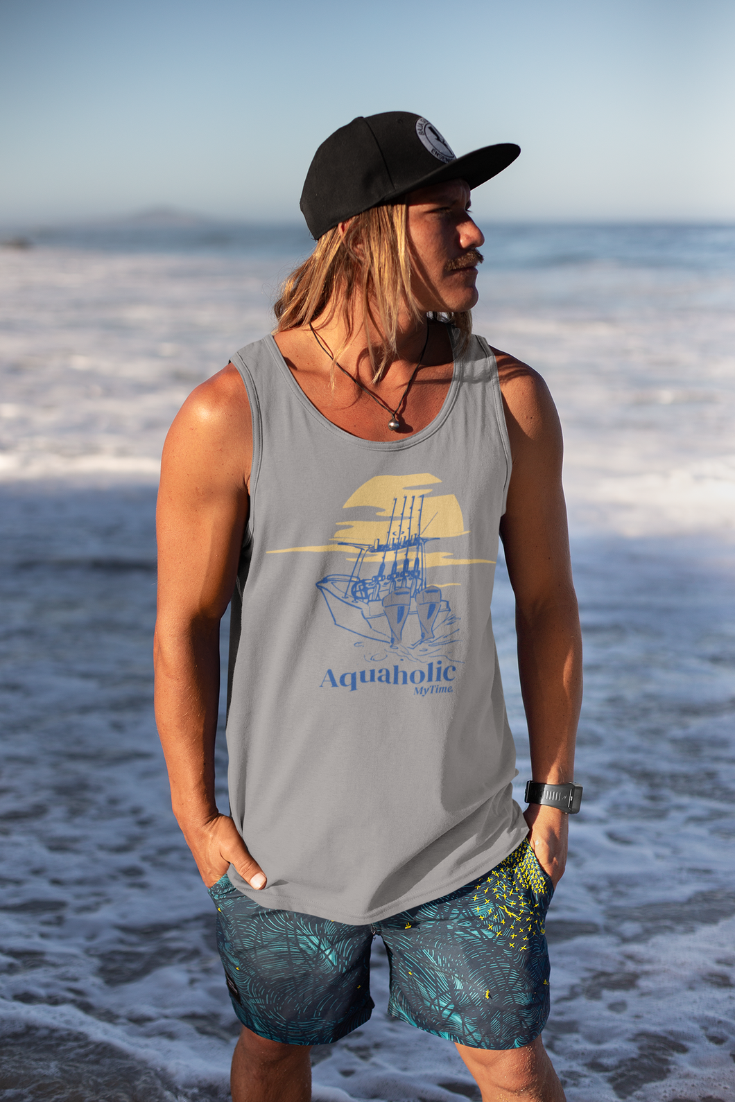 Men's Tank Aquaholic